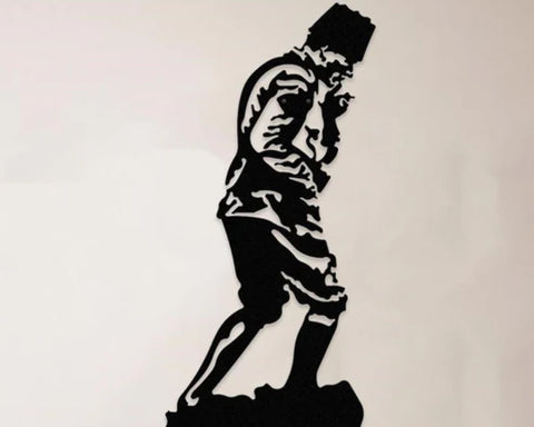 Dekoratif Metal Duvar Tablosu Atatürk Portresi 2